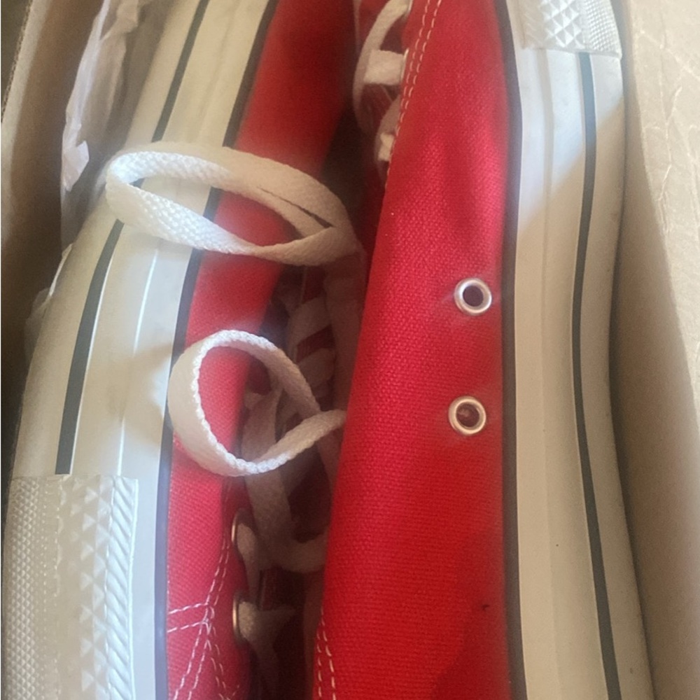 Converse All Star Ox Red Sneakers